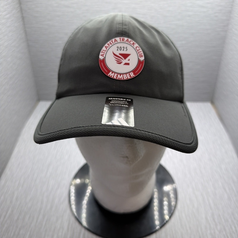 Adidas ClimaCool Atlanta Track Club Member Hat Running Dad Cap Black OSFA